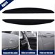 thumbnail image 2 of KAIYANG 4 piezas de tiras anticolisión para el borde de la puerta del coche, universales para protección de las manijas de las puertas del espejo retrovisor, color negro, 2 of 5