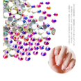 thumbnail image 2 of Ultra Mini Artificial Diamond Diy Glass Sand Rhinestones Beads Iridescent, 2 of 5