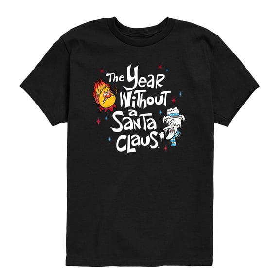 The Year Without a Santa Claus - Heat Miser And Snow Miser - Toddler Boys Short Sleeve Graphic T-Shirt