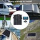 thumbnail image 5 of de batería solar portátil de 300 W, banco de energía monocristalino de 18 al aire libre, teléfono móvil, casa de - Controlador 20A Sunnimix Generador de energía portátil, 5 of 8