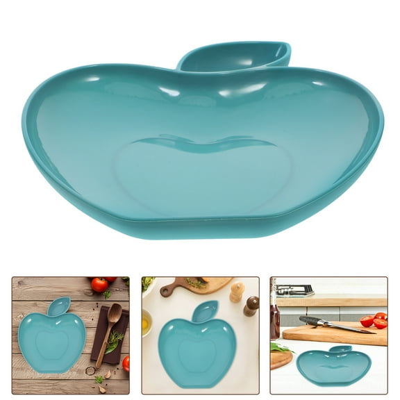 Kitandove 1Pcs Apple Shaped Dip Tray for Personal Party and Banquet 22X17.5in