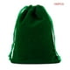 thumbnail image 3 of Yuarrent 100 piezas de bolsas de terciopelo para joyas, almacenamiento de cuentas, pequeño organizador a prueba de polvo, embalaje, bolsa de regalo, Almacenamiento y organización del hogar Verde Yuarrent HA079784-02, 3 of 6