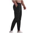 thumbnail image 5 of cllios Slim Fit Cargo Pants for Men Casual Cotton Tapered Trousers Multi Pockets Slim Fitted Elastic Waisted Jogger Pants, 5 of 8