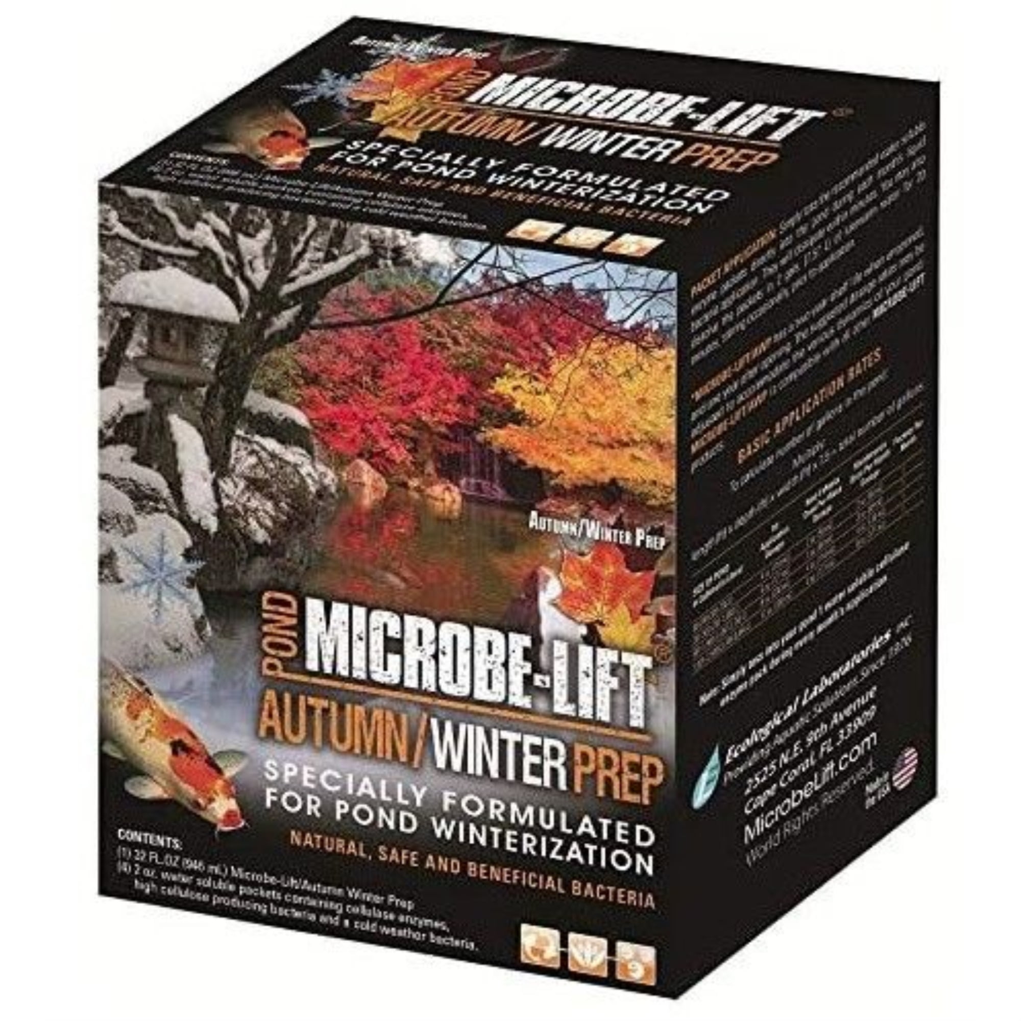 MicrobeLift Autumn and Winter Prep Pond Water Treatment