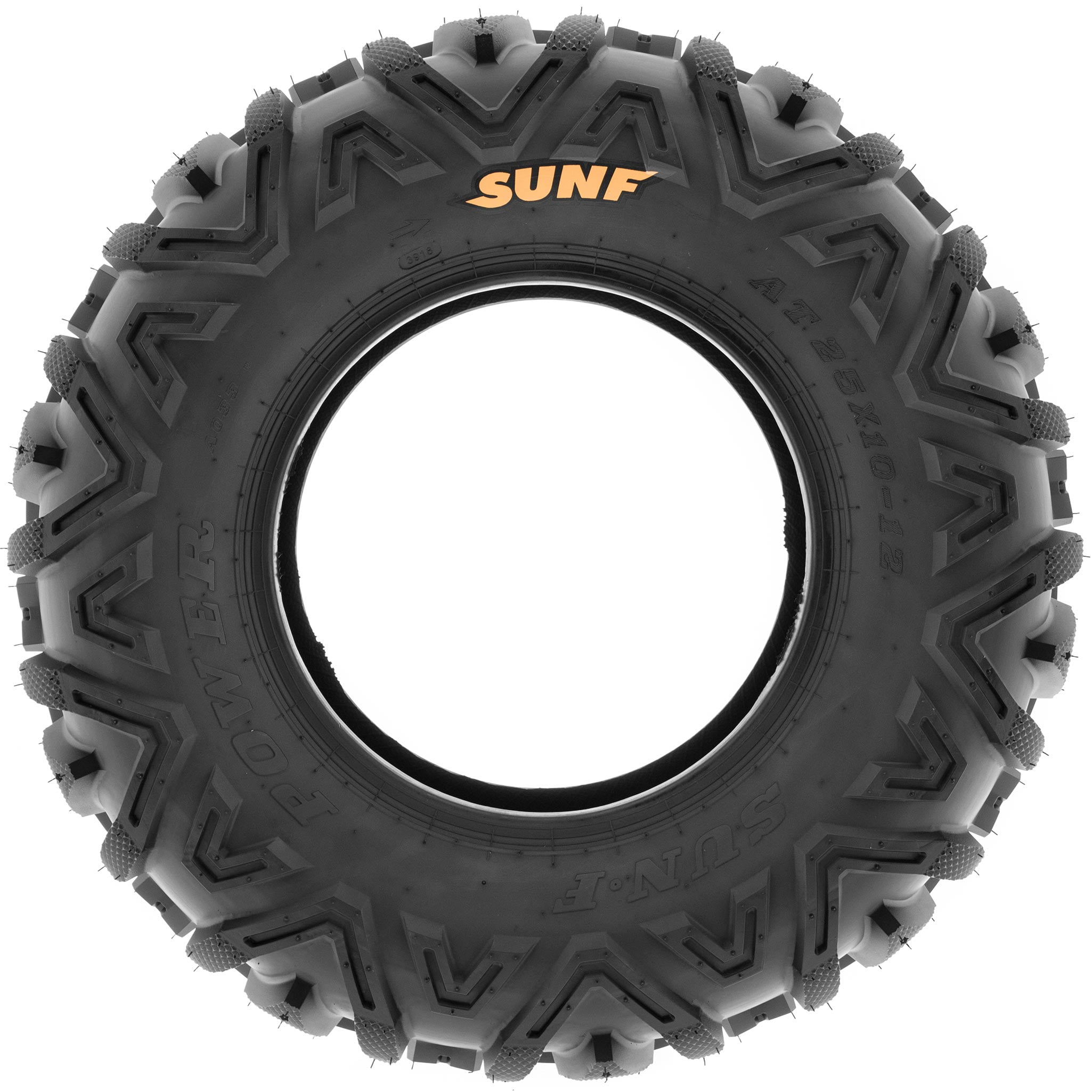 SunF Mud Trail Replacement ATV UTV 6 Ply Tires 27x9-12 & 27x11-12 Tubeless A048, Set of 4 