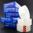 thumbnail image 3 of BAZIC Transparent Tape 3/4" X 1296", Glossy Finish, Bulk Total 12-Count, 3 of 5