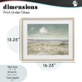 thumbnail image 4 of Stupell Industries Coastal Water View with Clouds Birch Framed Print Under Glass, 16 x 13, by Christy McKee, 4 of 8