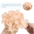 thumbnail image 4 of Uxcell Silk Hydrangea Flowers,  Pink Artificial Flowers for Wedding 30 Set, 4 of 6