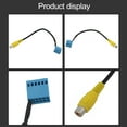 thumbnail image 2 of Backup Camera RVC Cable Adapter for Golf for Passat B6 for Touran MIB RCD330G, 2 of 11