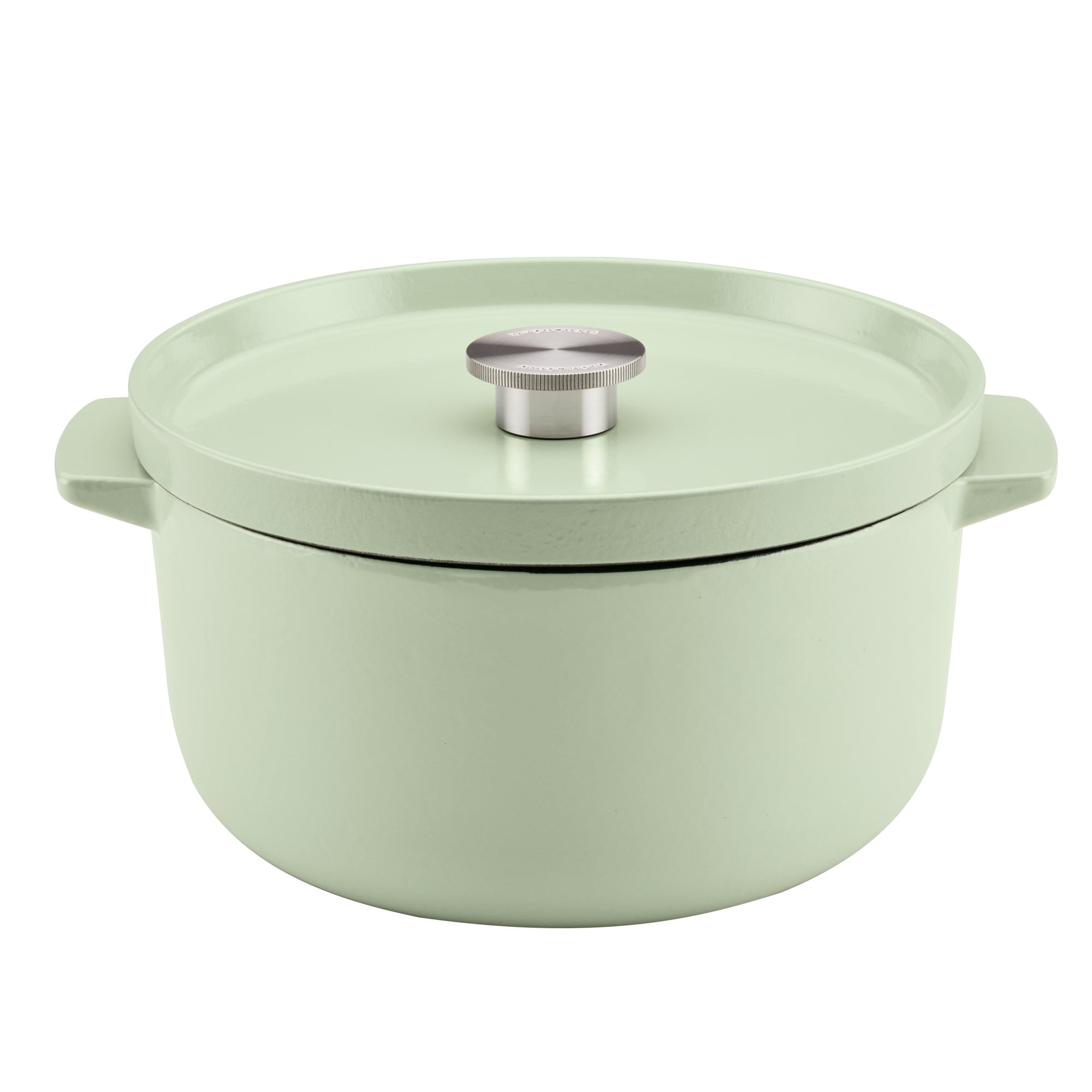 KitchenAid Enameled Cast Iron Dutch Oven, 6 Quart, Pistachio