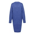 thumbnail image 6 of Kaemgyyd Women's Long Cardigan Sweater Fall Winter Warm Thick Long Sleeve Sweaters Coat Oversized Open Front Casual Knit Outwear, 6 of 7