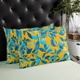 thumbnail image 4 of Country Leaf Throw Pillow Cover 12 x 20 Inch Decorative Pillow Cover Botanical Pastoral Plant Country Lumbar Pillowcase Seasonal Rectangle Cushion Case for Couch Sofa Bed Living Room, 4 of 7