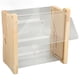 thumbnail image 4 of Comedero Automático Para Pájaros Gran Capacidad Acrílico Alimentador De Pollos Alimentador De Forraje Para Loros Con Deflector Ajustable Transparente Jaula De Contenedores De, 4 of 7