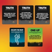 Hot Ones Truth or Dab the Game - Hot Sauce Included (Ages 17+)
