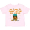 thumbnail image 3 of Inktastic Peanut Butter Spoon Boys or Girls Toddler T-Shirt, 3 of 5