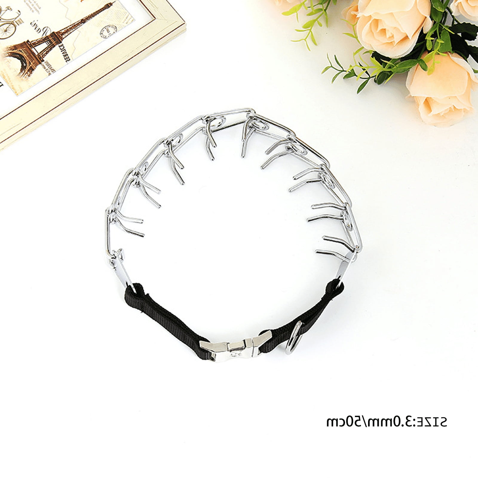 GASTROPOD Prong Collar for Large Dogs Professional Stainless Steel for Dog Training Sturdy Dog Choker Collar