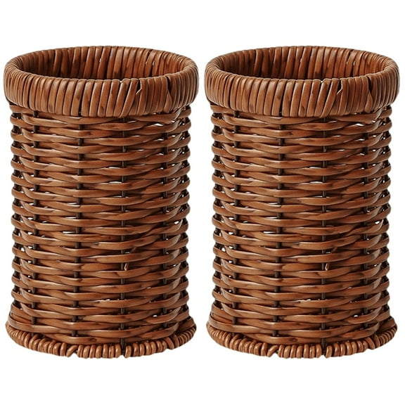 Set of 2 Kitchen Utensils Silverware Cutter Holder Tableware Storage Rack Cutlery Organizer Manual Iron