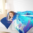 thumbnail image 4 of Homewish Kawaii Animal Salamander Full Size Comforter Sets 3-Piece for Boys Girls,Ocean Axolotl Bedding Comforter Set,Cartoon Marine Wildlife Lightweight Bedding Sets,Super Cozy Room Decor, 4 of 8