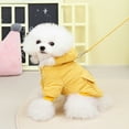 thumbnail image 7 of Dog Sweaters for Small Dogs, Fleece Cat Hoodie Clothes, Spring Winter Cute Warm Puppy Sweater, Pet Doggie Sweater(Yellow) - M, 7 of 7