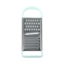 Qnjujn Multifunctional Stainless Steel Grater - 4-in-1 Vegetable Cutter for Potato Carrot Cheese - Rustproof Kitchen Tool with Ergonomic Handle Easy Clean Dishwasher Safe