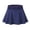 Navy Blue, variant on Fymall Women Solid Ruffle Athletic Quick Dry Workout Tennis Short Skirt with Briefs