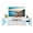 White:2 Drawers, variant on Modern TV Cabinet for 70 Inch TV, Large Television Stand with 16 Color LED Light, Console TV Cabinet with 2 Drawers, TV Cabinet for Living Room, Bedroom