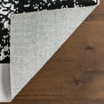 thumbnail image 3 of nuLOOM Nila SplashGuard Modern Snake Print Machine Washable Area Rug, 4' x 6', Nila Black, 3 of 11