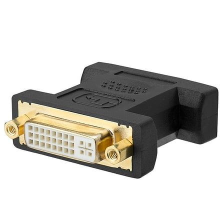 Cmple - DVI-A Female to HD15 (VGA) Male Adapter GOLD