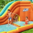 thumbnail image 4 of Bestway H2OGO! Tidal Tower Slide Kids Backyard Inflatable Water Park w/ Slide and Air Blower, 4 of 12