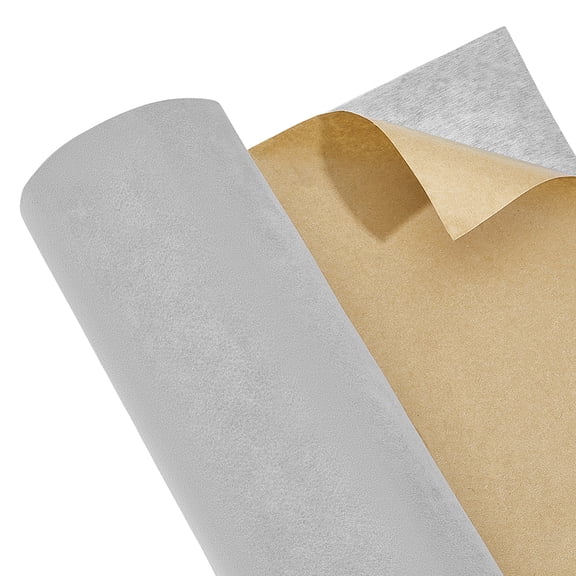 118x14inch Self Adhesive Felt Fabric Velvet Drawer Liner Adhesive Sheets for Art Crafts Jewelry Box Felt Liner Dresser Cabinets (Gray)