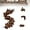 Brown x 1, variant on Brown Magnolia Leaf Garland - Artificial Magnolia Garland with Pinecones, Rustic Fall Decor, Garland for Fireplace Mantel, Christmas, and Thanksgiving Decorations - 1Pcs