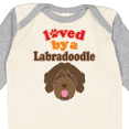 thumbnail image 4 of Inktastic Labradoodle Dog Lover Boys or Girls Long Sleeve Baby Bodysuit, 4 of 5