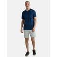 thumbnail image 2 of Athletic Works Men’s and Big Men’s Fleece Shorts, Size S-5XL, 2 of 5