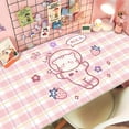 thumbnail image 1 of Desk Pad, Cute Cartoon Table Cover Desk Mat Water Repellent Protector Blotter Mouse Pad for Writing, Laptop, Desktop for Kids Girls (60cm*100cm, Space Cat), 1 of 1