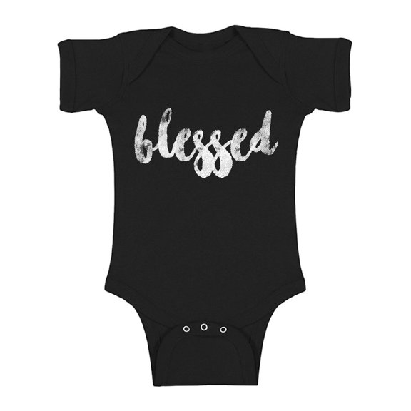 Awkward Styles Thanksgiving Baby Bodysuit Blessed Romper