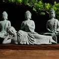 thumbnail image 5 of Reclining Buddhas Statue for Meditations Decors,Buddhas Figurine Spiritual Decors Table Centrepieces Buddhas Statue, 5 of 9
