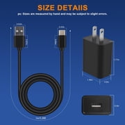 5FT Newest Charger for Samsung TV Replacement Remote Control USB Type- C Charging Cable