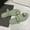 Green, variant on Latrodar Shower Sandals Women Retro Comfort Breathable Women's Slide Sandals Summer Slip on Sandals Slide Sandals Beach Slide Sandals Indoor Flat Heel Yoga Mat Slide Sandals
