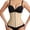 Beige, variant on Shapewear for Women High Compression Waist Trainer Zipper Hook Workout Yoga Weight Loss Helper Pink S