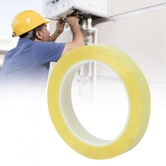Electrical Tape, Strong Adhesion Yellow Film Tape, Transformer Motor For Electrical Components Capacitor
