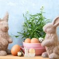 thumbnail image 4 of Diconna Bunny Egg Cup Ceramic Rabbit Egg Cups Hard Boiled Egg Holder Easter Table Decor for Home Kitchen Party, 4 of 8
