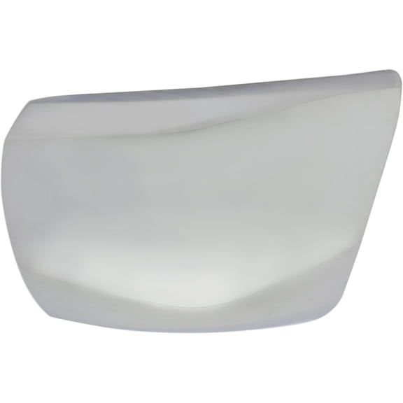 Bumper End Compatible with CHEVROLET SILVERADO 1500 2012-2013 LH ChromePlasticFace Bar Cap