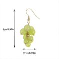 thumbnail image 2 of Pendientes Colgantes Yashi con Forma de Fruta Creativa y Cristales Brillantes, 2 of 5