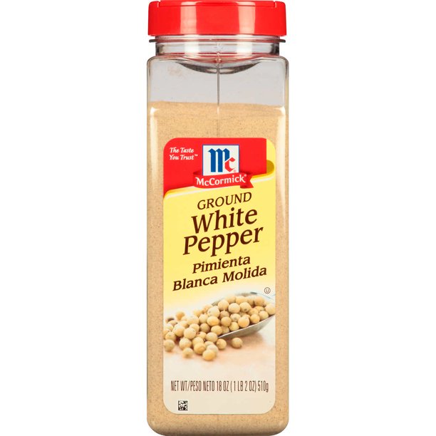 McCormick Ground White Pepper, 18 oz