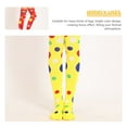 thumbnail image 3 of Miangastore Mardi Gras Socks Yellow Girls 4Pcs/Set 20.83x7.07x3.54 Inch, 3 of 8