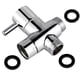 thumbnail image 3 of G1/2 Válvula desviadora de tres vías Adaptador de tres vías Convertidor Conector de grifo, 3 of 10