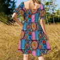 thumbnail image 3 of mayo Sleeveless Dress festival outfit women Long dress woman, 3 of 6