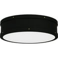 thumbnail image 3 of Quoizel Ahoy Integrated LED Matte Black Flush Mount Light, 3 of 7