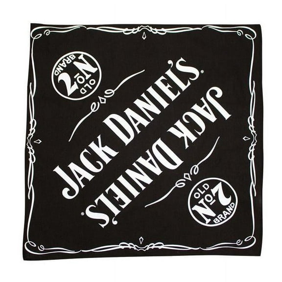 Jack Daniels Men's Headwrap Bandana Headwear 19" Biker Scarf Headband JD77-125