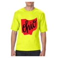 thumbnail image 1 of "Mens and Big Mens Ohio T-Shirt, up to size 3XLT", 1 of 5